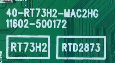 MAIN PARA SMART TV TCL QLED 4K RESOLUCION ( 3840x2160 ) UHD CON HDR / NUMERO DE PARTE 08-RT73014-MA200AA / 40-RT73H2-MAC2HG / 08-RT73014-MA300AA / V8-RT73K01-LF / PANEL LVU750NDJL / DISPLAY ST7461D01-B / MODELO 75S535 - Imagen 3